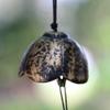 Japanese Style Cast Iron Wind Chime Decorative Hanging Ornament With Floral Home Interior