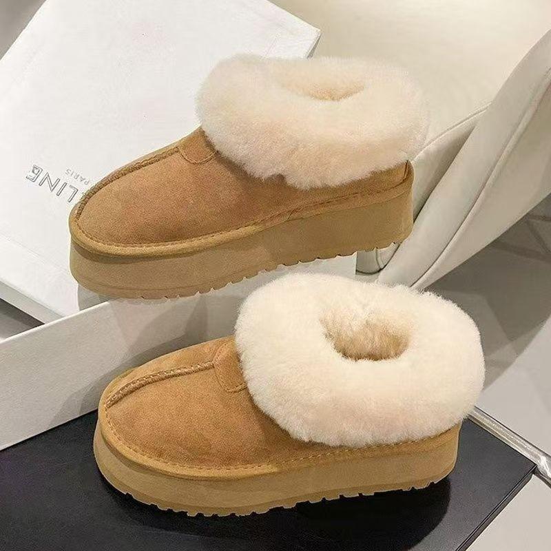 Новые зимние хлопковые туфли нескользящие с мягкой подошвой удобные зимние ботинки женская мода универсальные на толстой подошве повседневные с мягкой подошвой теплые короткие ботинки