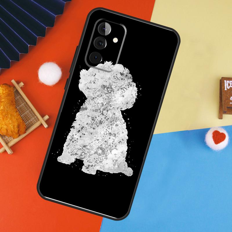 Чехол 'Мультяшный пудель' для Samsung Galaxy A56 A36 A16 A06 A13 A33 A53 A52 A32 A12 A54 A34 A14 A15 A35 A55 A17