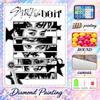 Stray Kids Diamond Painting Kit 5D Full Drill DIY Diamond Mosaic Wall Art Home Decor