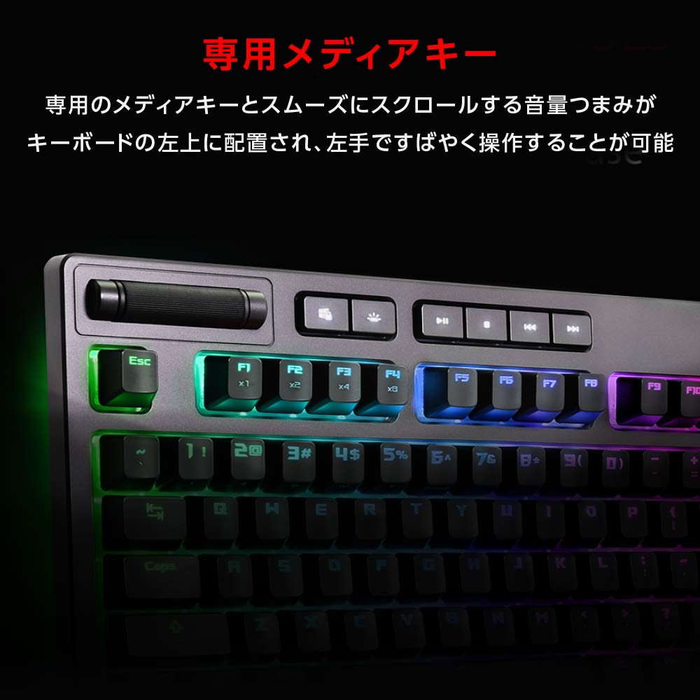 Игровая клавиатура ASUS AURA SYNC, совместимый с USB-портом, механическая игровая клавиатура со съемной подставкой для запястий XA01 ROG STRIX Red Axis, модель FLARE/RD/US_1