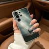 Чехол для телефона 'Охота на оленей' для Samsung S25, S24, S21, S22, S23, S30, Ultra, S20, Plus, Fe, Lite, Прозрачная крышка