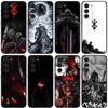 B-Berserk 4 Гатс Горячий Аниме Чехол Для Телефона Для Samsung Galaxy A20,21s,22,31,32,52,53,72,73,80,91 Мягкий Силикон Черный Чехол