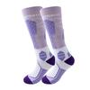 Winter Ski Socks Men Women Thickened Warm Compression Sports Socks Thermal Knee High Socks for Mountaineering Snowboarding Skiing