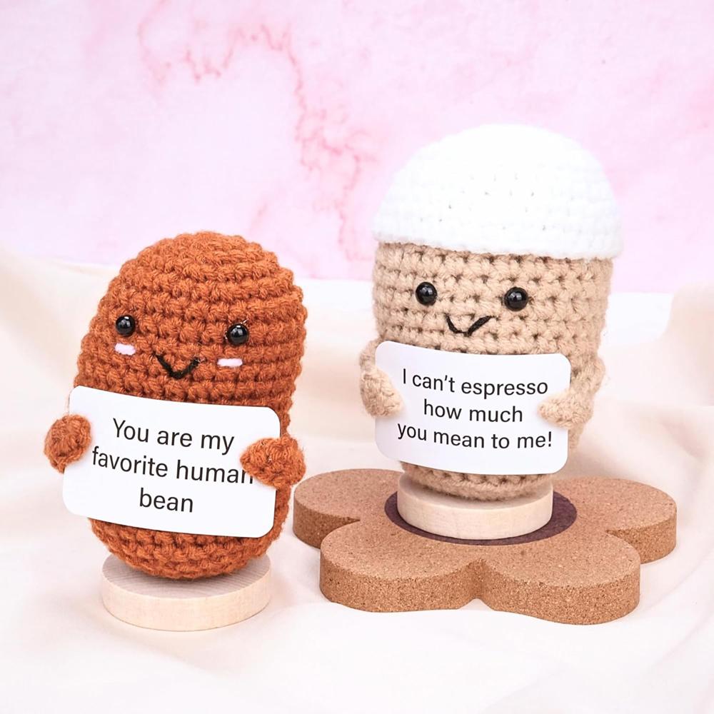 Gifts for Friends Female - Friendship Gifts for Women,Inspirational, Birthday Gifts for Friendship - Funny Friends Crochet