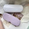 Пластиковый футляр для солнцезащитных очков с защитой от царапин, однотонный держатель для очков, модный чехол для очков, на каждый день