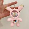Astronaut Keychain Plush Toy Cute Space Rabbit Doll Backpack Pendant Small Gift Plush Toy