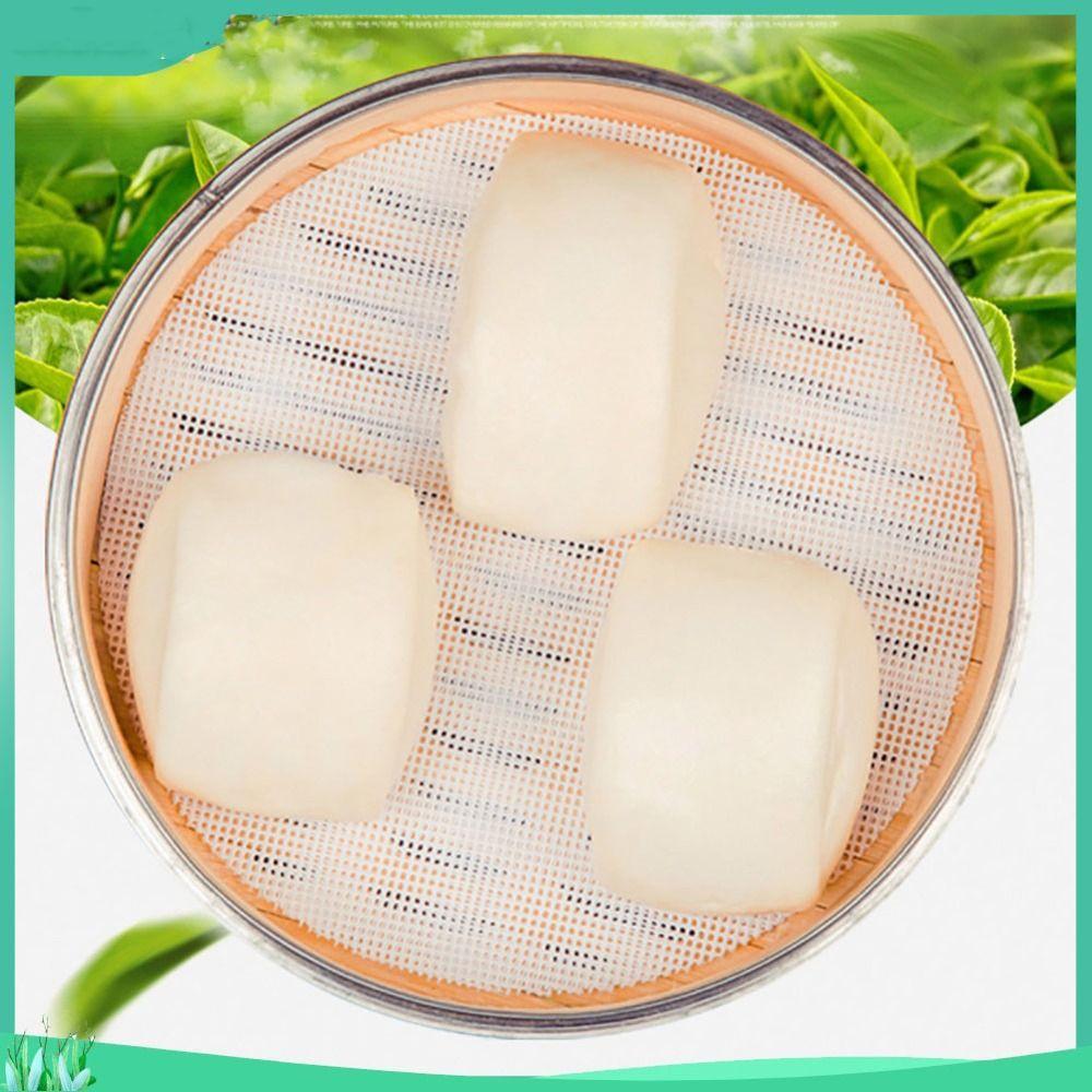 Многоразовые круглые сетчатые подкладки для пароварки, антипригарные коврики для сушки продуктов и фруктов, многофункциональные коврики для пароварки