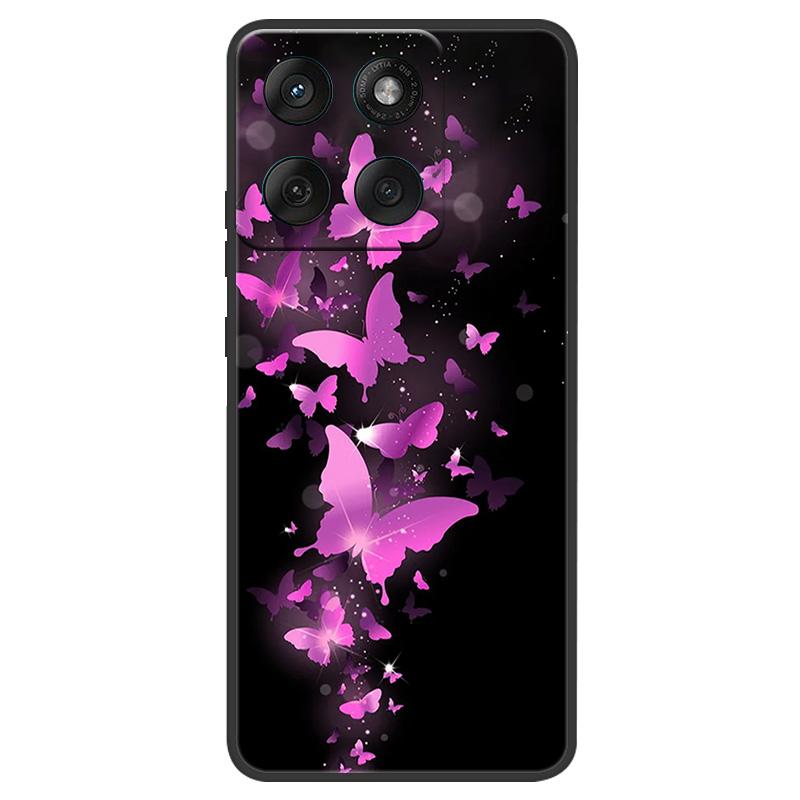 Для Motorola Edge 60 Fusion Чехол Милый Мрамор Мягкий ТПУ Чехлы для Телефона для Moto Edge60 Fusion 5G Задняя Силиконовая Крышка 60Fusion Накладка