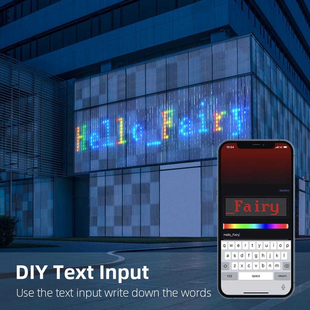 Умные RGB светодиодные гирлянды-шторы DIY Управление через приложение 400 светодиодов Синхронизация с музыкой Водонепроницаемые IP68 Декор для вечеринки, Рождества, дома, улицы, помещения
