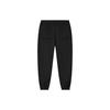 New FILA Knitted Sweatpants Men's Jet Black F11M133897F-BK
