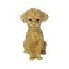Убия Сидящий Мальтипу Золотой 3,6 x 2,5 x 4,5 см Кукла Фигурка Украшение Животное Декор для Сада Собака H24023-J12
