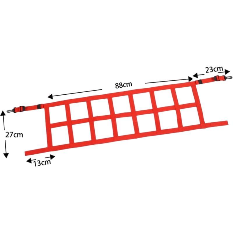 1x Сетка-гамак на крышу автомобиля, сетка для груза на крышу, сверхпрочная для TJ YJ JK JKU JL JLU JT 1987-2025 для Suzuki Jimny JB74 19-23