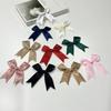 8cm Polyester Swallowtail Waist Bow - High-End Handmade Gift Decoration