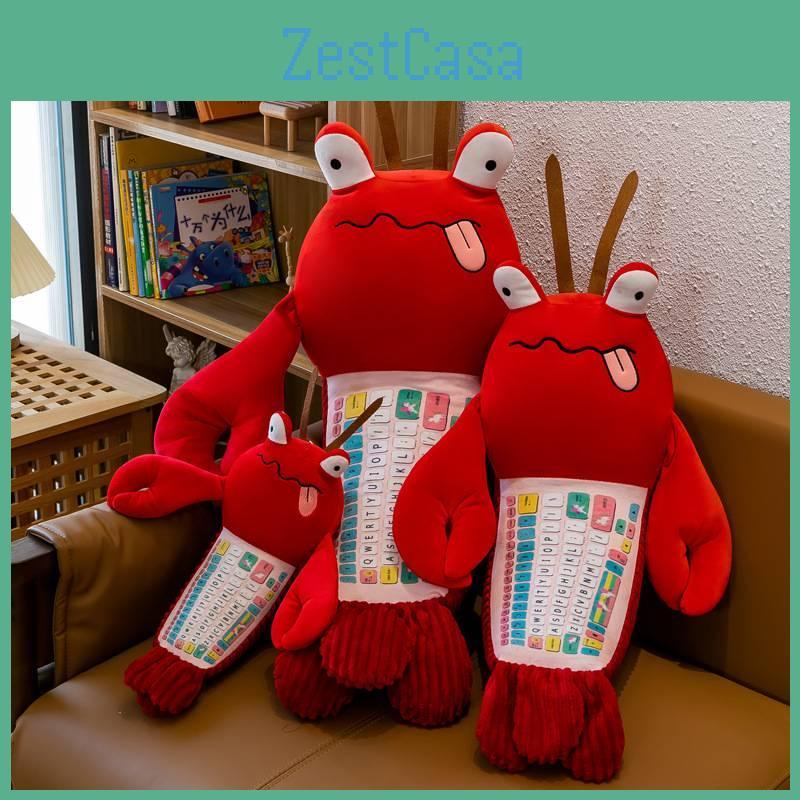Плюшевая игрушка Воин Клавиатуры Красный Лобстер Мягкая игрушка для детей и взрослых
