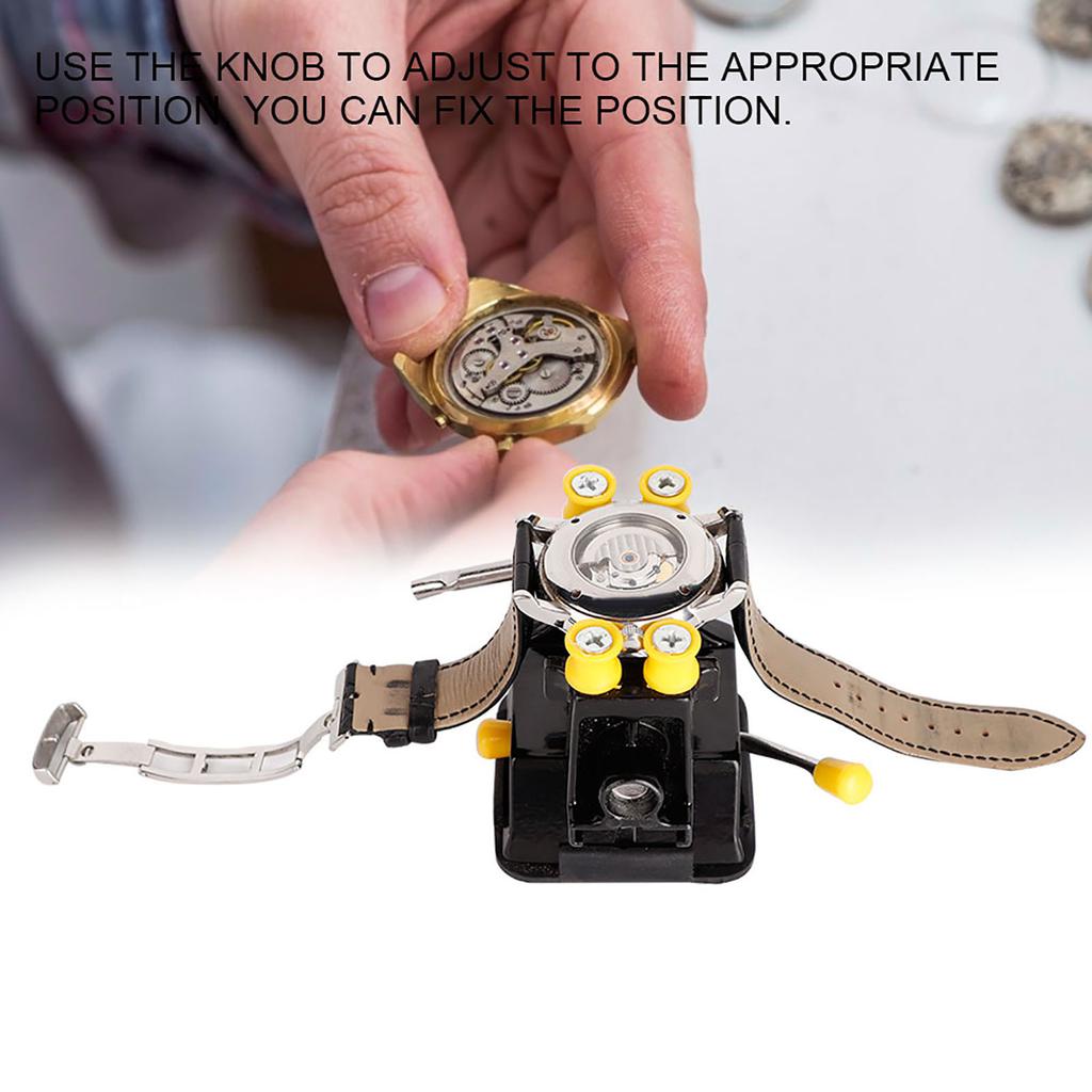 Adjustable Back Holder Case Watch Opener Workbench Cover Remover Repair Tool