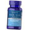 Formula for Skin, Hair and Nails, Hair, Skin & Nails Formula, Puritan's Pride 120 Caplets (36367174)