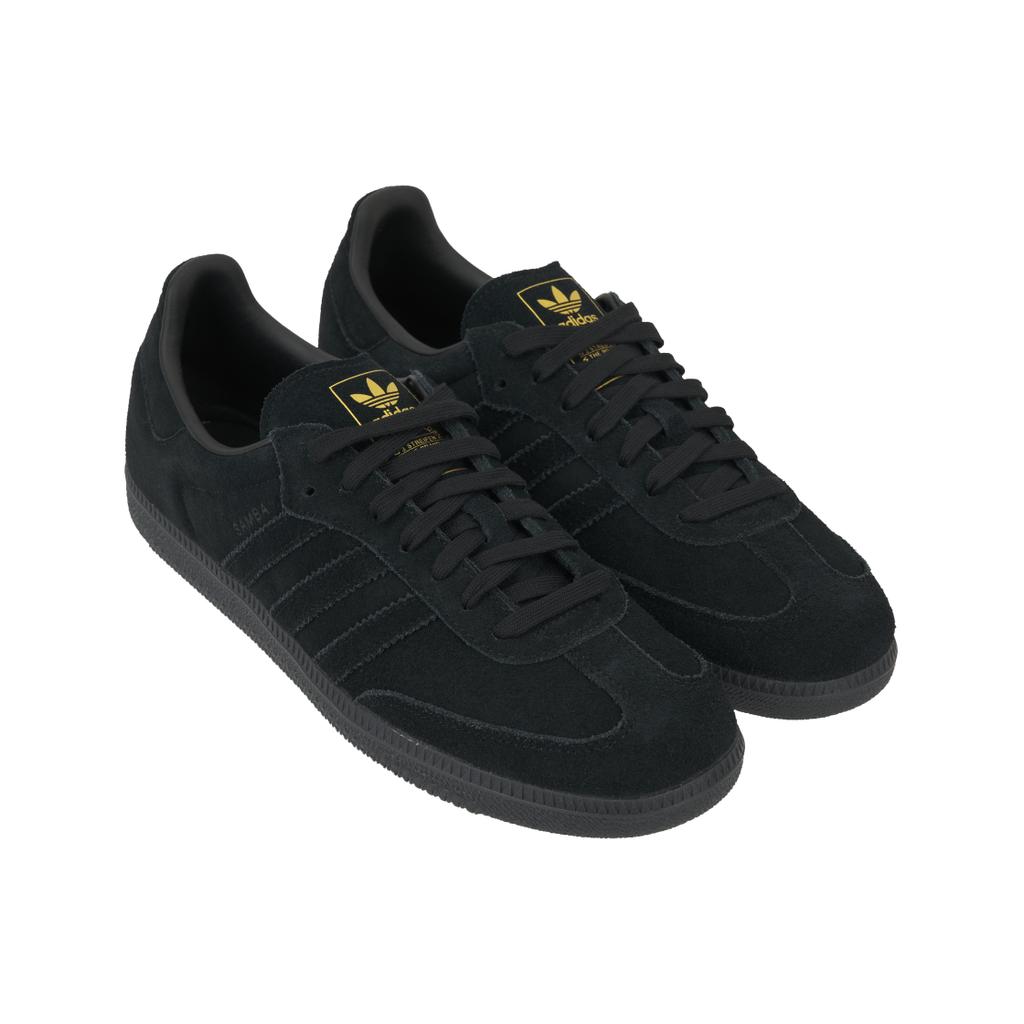 adidas Кроссовки Samba Core Черный Золотой Унисекс Серый-Три Золотой-Металлик JR0887