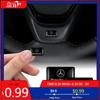 GLC GLB 10Pcs Car Styling 3D Emblem Epoxy Decoration Sticker For Mercedes Benz AMG GLC W205 W203 W206 W220 W211 W212 W201 W210