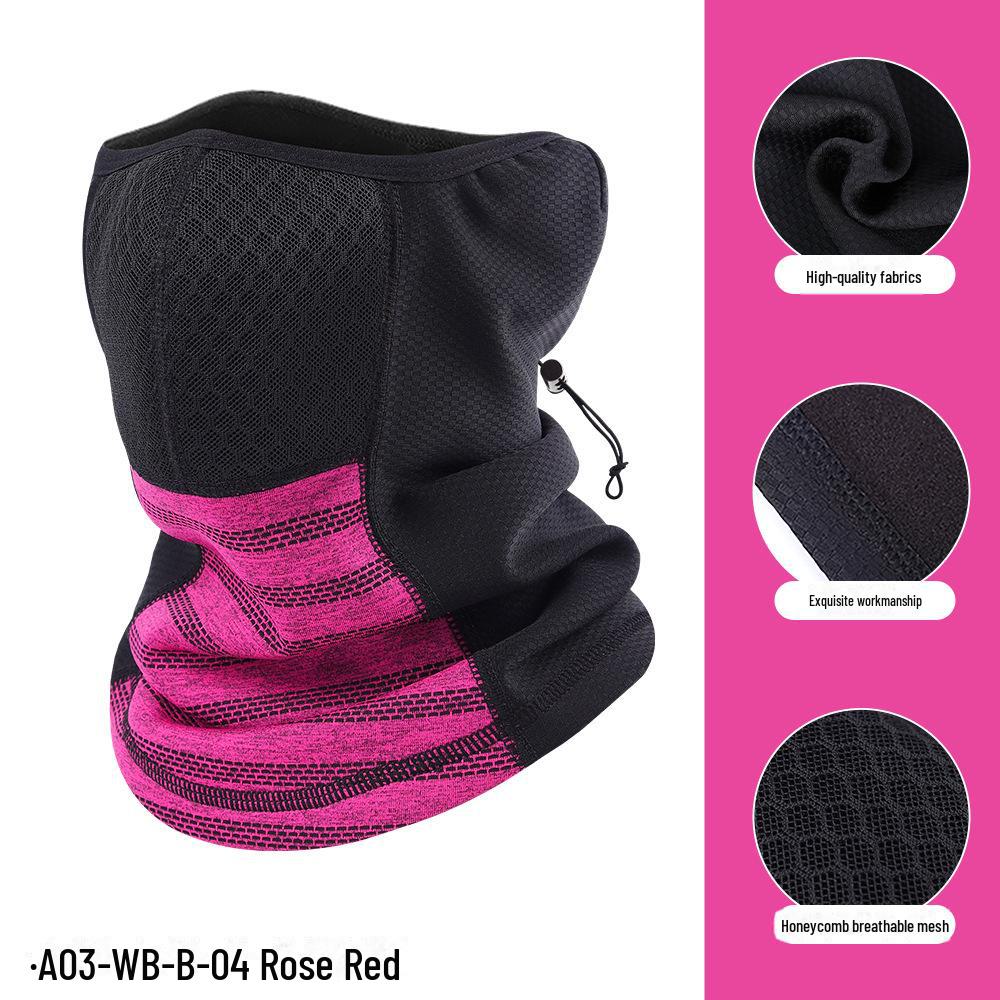 Зимний велосипедный платок Ruidong: Теплая лыжная маска и защита ушей