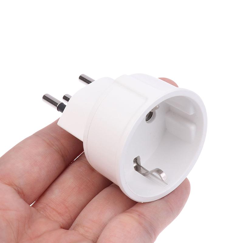 1 Piece Embedded Swiss Adapter Converter Plug Eu De Germany Socket 3 Pin Swiss Plugs Adaptor Swiss Plugs Turn To French Plugs