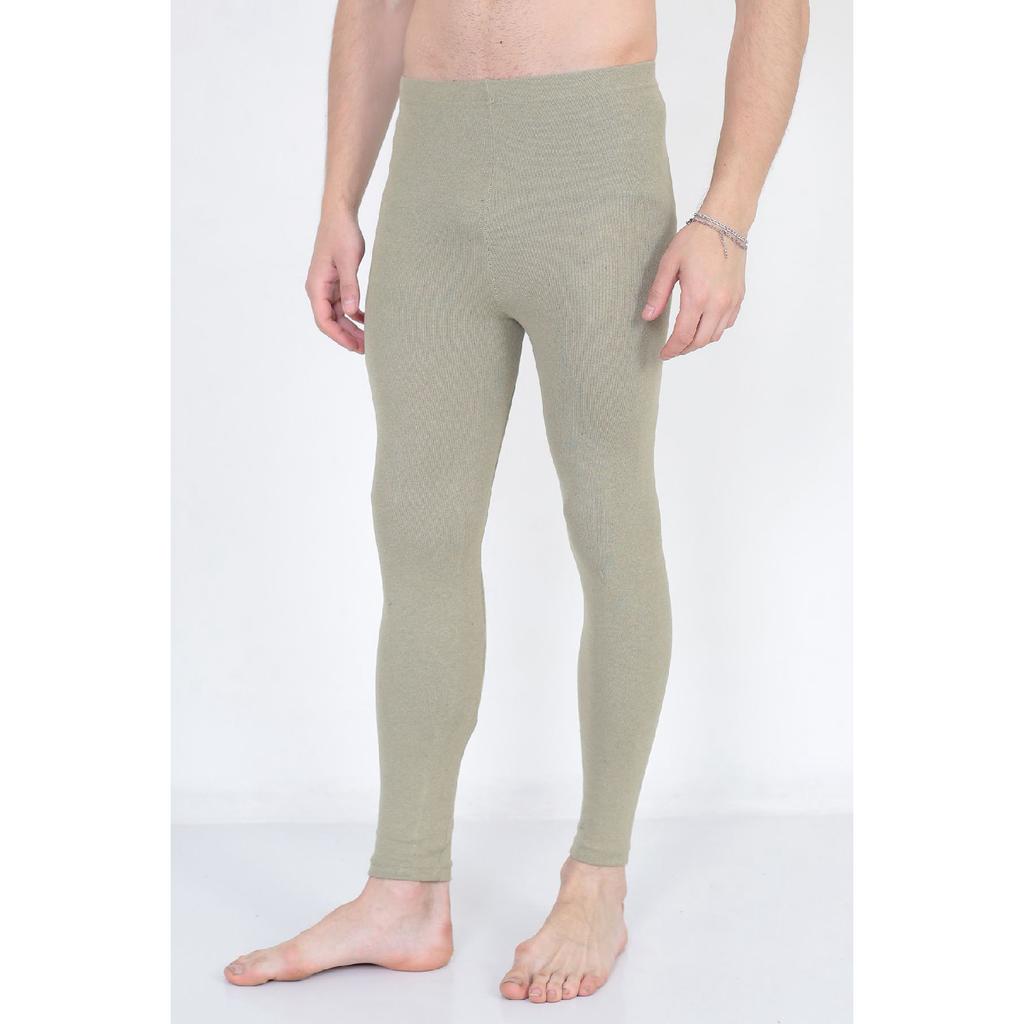 Поднятое термобелье | Хлопковые термоколготки унисекс, черные