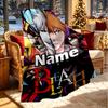 Custom Name Personalized BLEACH Print Blanket, Home Decor, Bedroom, Sofa, Camping, Couch, Gifts for Birthday ChristmasEnthusiasts