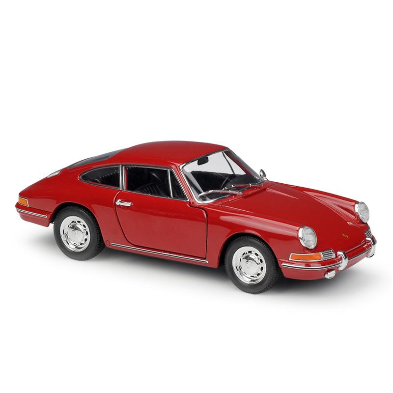 AABKN1 Welly 1:24 Porsche 1964 Porsche 911 Imitation Alloy Car Model Collection Of Spare Parts