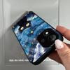 Чехол для Xiaomi Redmi Note 17 5G 4G Аниме Черная Кошка Звездное Облако Печать Чехол для Телефона Акриловый Жесткий Задний Корпус С Гибким TPU Краем