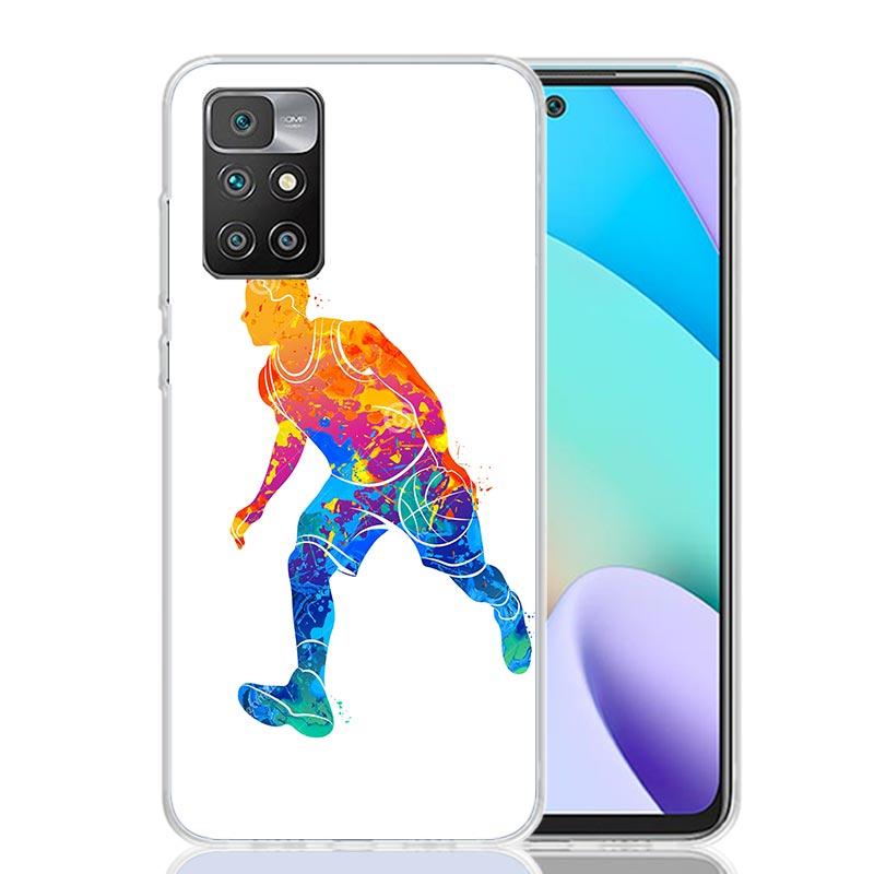Basketball Basket Dunk Phone Case For Xiaomi Redmi 12C 13C 14C 12 13 10 10A 10C 9 9A 9C 9T 8 8A 7 7A 6 6A K70 K60 K40 K20 Pro 12
