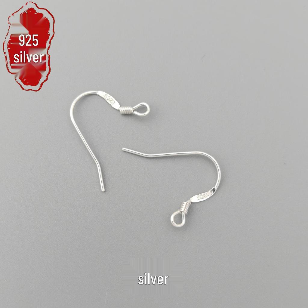 Серебряные крючки для серег S925 в китайском стиле DIY - Ручная работа, национальный стиль, украшения