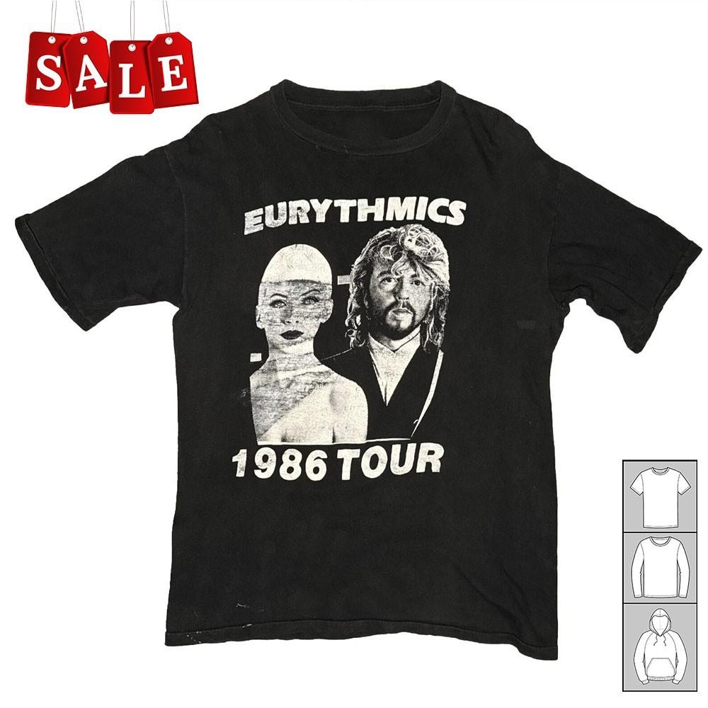New VTG 1986 Eurythmics Revenge Tour Gift For Fans Unisex S-5XL Shirt AL428