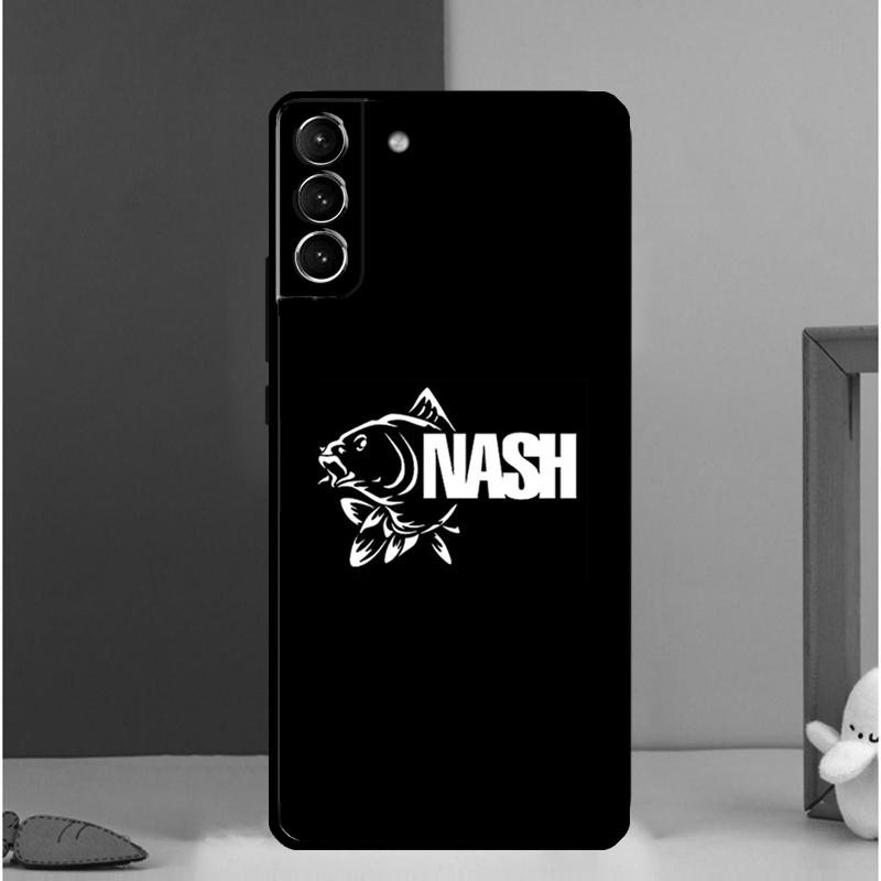 Nash Fishing Logo For Samsung Galaxy S23 S22 S21 Ultra S20 FE S8 S9 S10 Note 10 Plus Note 20 Ultra Case Cover