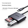 Ugreen Многофункциональный кард-ридер SD/TF с разъемом USB 3.0 Type-C