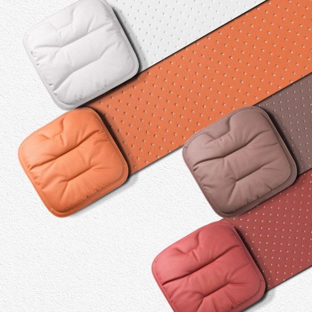 Soft Ventilated Four-season Cushion Universal Auto Seat Cushion Car Leather Cushion Travel