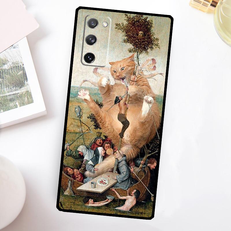 Hieronymus Bosch Art Painting Funda For Samsung Galaxy S23 Ultra S22 Plus S20 S21 FE S8 S9 S10 Note 10 20 S24 Ultra Case