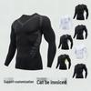 PRO Men's Quick-Dry Breathable Compression Long & Short Sleeve Fitness Running T-Shirt
