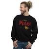 Disney Mens Mulan Movie Logo Sweatshirt