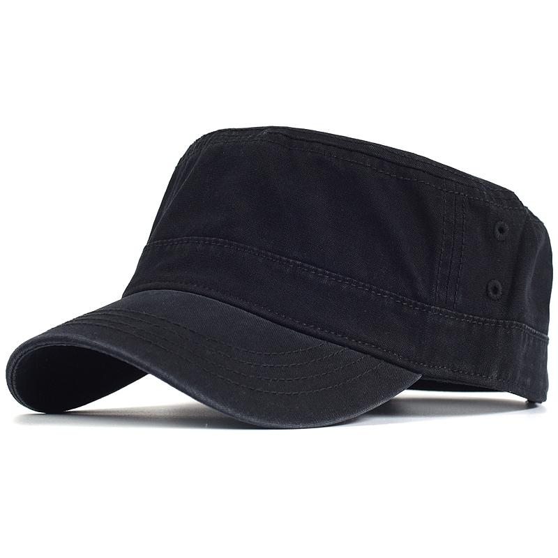 Высококачественная хлопковая плоская шляпа с плоским цилиндром, повседневные военные кепки для мужчин и женщин, армейская кепка, уникальный дизайн, винтажная регулируемая