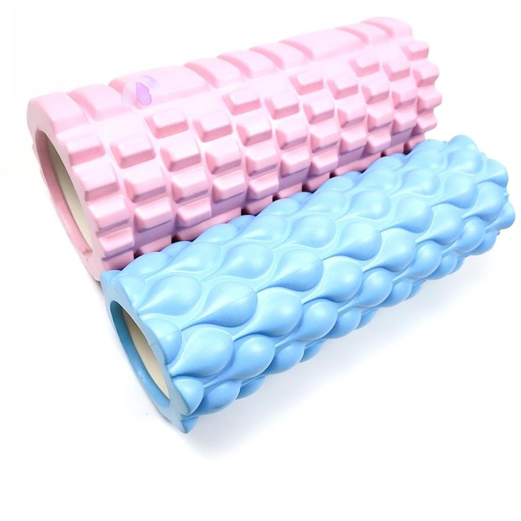 33 см EVA пена полая колонна массажный ролик для йоги для расслабления мышц