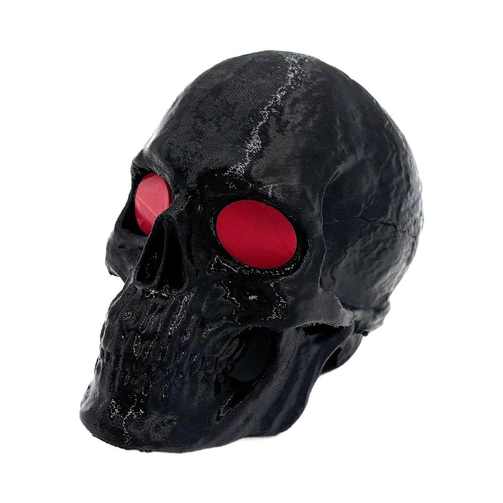 Skull Car Trailer Mask Halloween Decorative Rear Hanging Ornament PVC Scary Face Cover for Truck