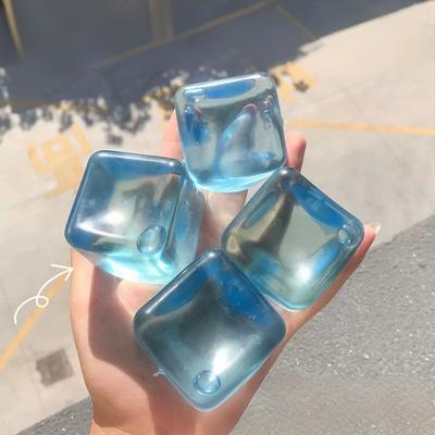 Игрушка-сквиш в виде кубиков льда с медленным отскоком - Сенсорная игрушка-антистресс для детей и взрослых, СДВГ, Аутизм, Мягкие игрушки-сквиши
