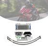 Универсальный комплект радиатора охлаждения двигателя для мотоцикла KLX 50 70 90 110 125 140CC, модификация для питбайка, масляные радиаторы