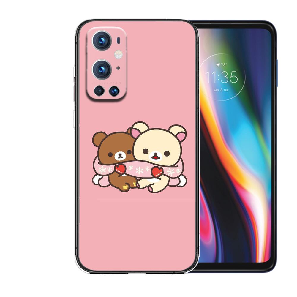 TOPLBPCS Cute Rilakkuma For OnePlus Nord N100 N10 5G 9 8 Pro 7 7Pro Case Phone Cover For OnePlus 7 Pro 1+7T 6T 5T 3T Case