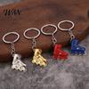 Restored 3D Roller Skate Pendant Zinc Alloy Keychain Pendant, Simulated Shape Gift Key Ring, Multiple Colors Practical Hanging Charm