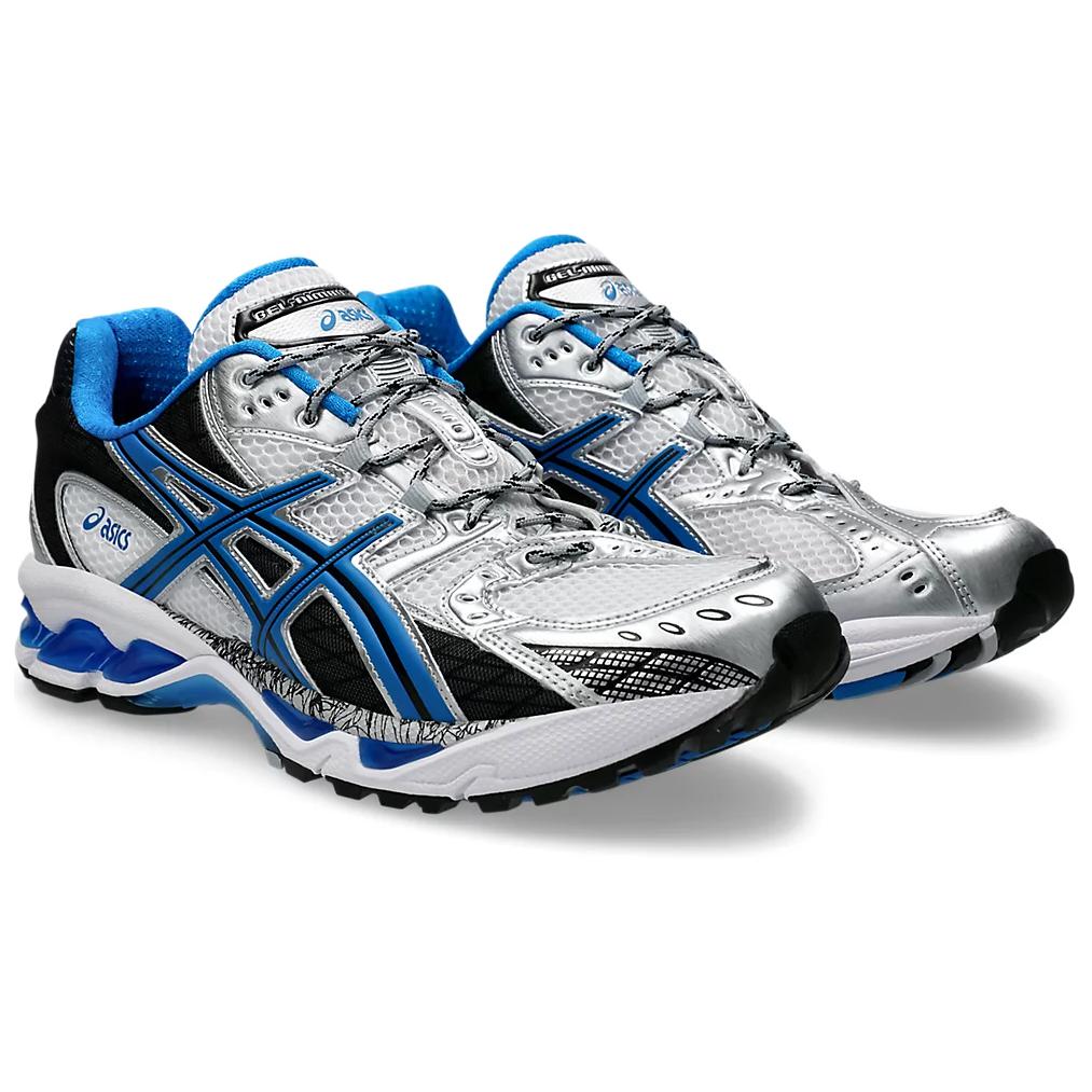 Asics Гель Нимбус 10.1 Белый Директорий Синий Повседневный 1203A543-101