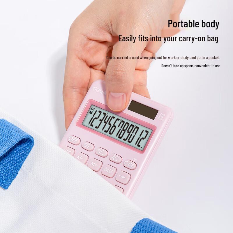 Deli 1200 Portable Calculator