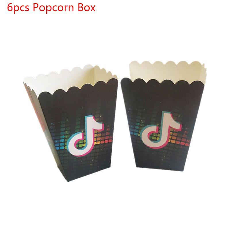 Набор красочных принадлежностей для дня рождения в стиле Тик Ток, включающий веселую посуду, декор, тарелки, стаканы и баннер