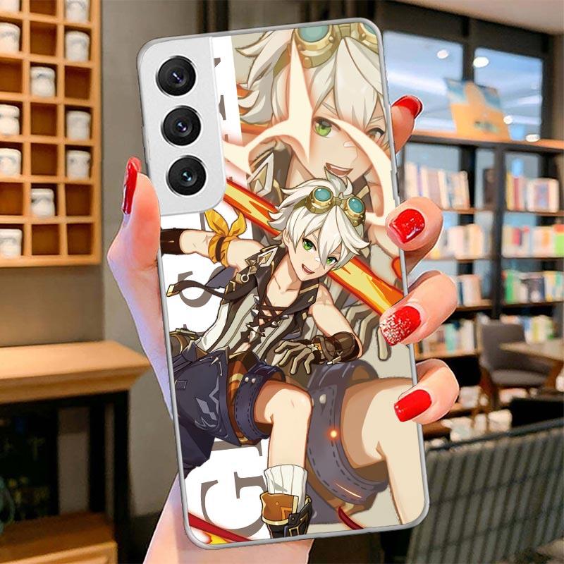 Genshin Impact Anime Cover Phone Case For Samsung Galaxy S26 S25 Edge S24 Ultra S23 S22 Plus S21 S20 FE Soft Fundas Shell Galaxy