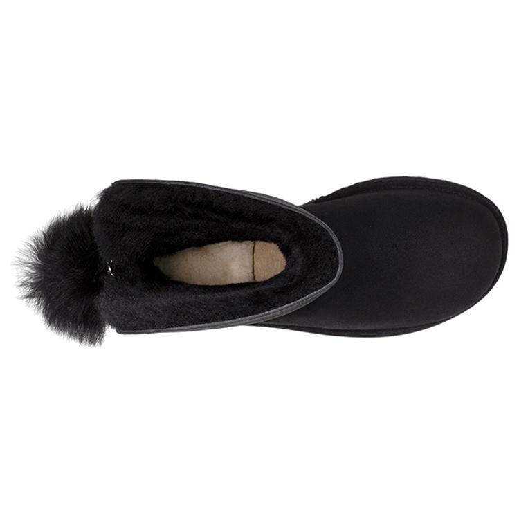 (WMNS) UGG Classic Bling Charm Boot 'Black' Women's 1095717-BLK
